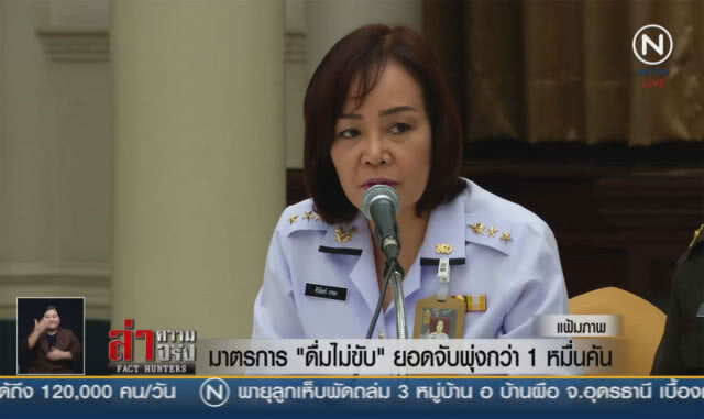 (คลิปข่าว) มาตรการ "ดื่มไม่ขับ" ยอดจับยึดรถพุ่งกว่า 1 หมื่นคัน