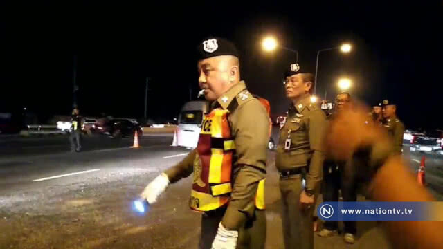 ศรีวราห์บิน ฮ.สำรวจการจราจรเส้นอีสาน มิตรภาพรถยังหนึบ
