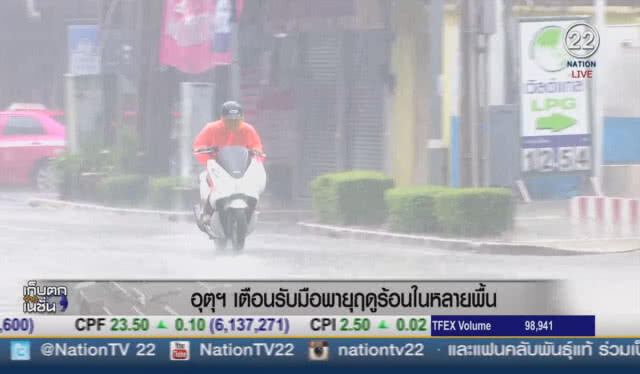 (คลิปข่าว) อุตุฯ เตือนรับมือพายุฤดูร้อน ในหลายพื้นที่
