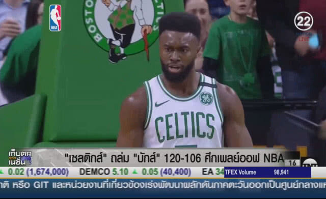 (คลิปข่าว) "เซลติกส์" ถล่ม "บักส์" 120-106 ศึกเพลย์ออฟ NBA