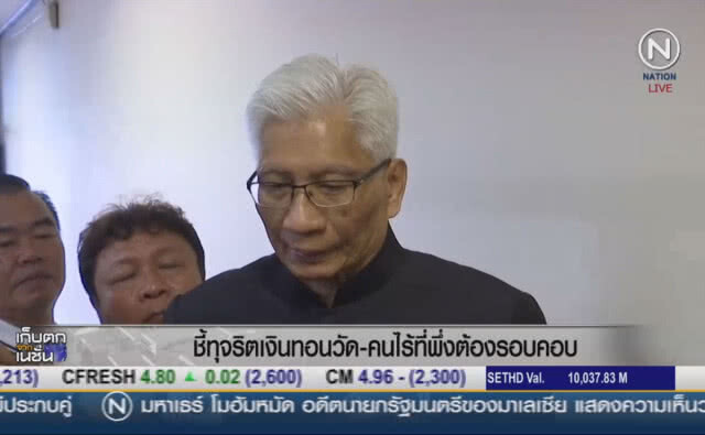 (คลิปข่าว) ชี้ทุจริตเงินทอนวัด-คนไร้ที่พึ่ง ต้องรอบคอบ
