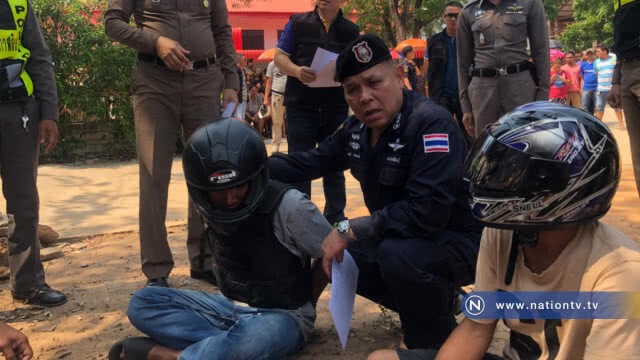 รวบ! หนุ่มแค้นฝังใจใช้มีดแทงกลางหลังคู่อริดับ