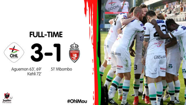 "ตอง กวินทร์" เฝ้าเสาต่อเนื่อง 7 เกมติด!! พาโอเอช ลูเวิน พลิกแซง 3-1