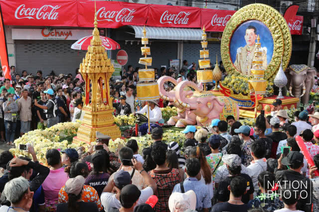 สุดชื่นฉ่ำ! สงกรานต์พระประแดง(ภาพชุด)