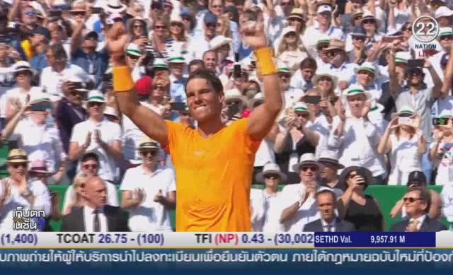 (คลิปข่าว)  "นาดาล" คว้าแชมป์มอนติคาร์โล สมัยที่11