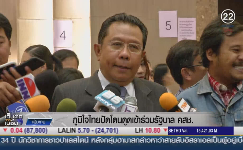(คลิปข่าว) พรรคภูมิใจไทย ปัดโดนดูด (คลิปข่าว) พรรคภูมิใจไทย ปัดโดนดูด