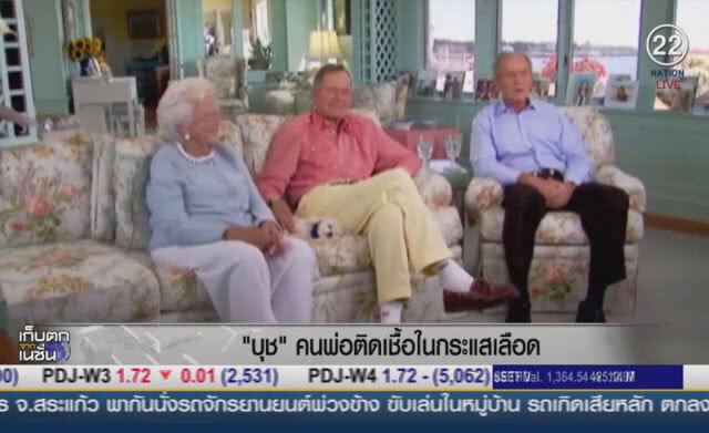 (คลิปข่าว) บุชคนพ่อ ติดเชื้อในกระแสเลือด