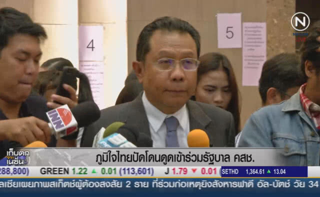 (คลิปข่าว) พรรคภูมิใจไทย ปัดโดนดูด