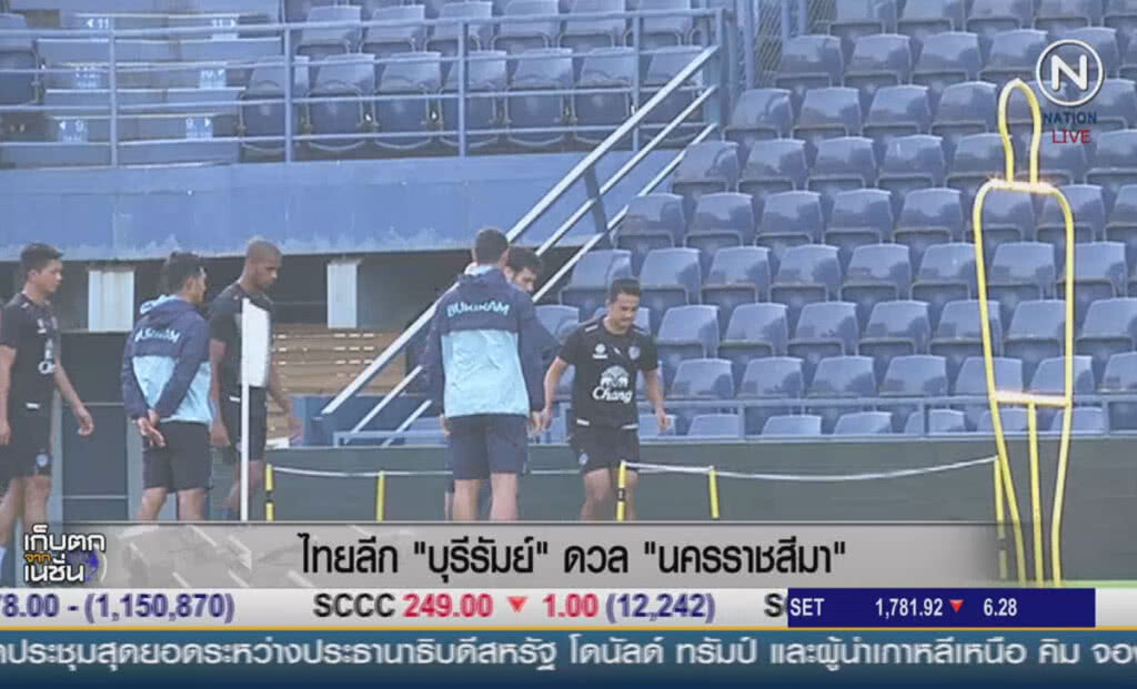 (คลิปข่าว) ไทยลีก "บุรีรัมย์" ดวล "นครราชสีมา (คลิปข่าว) ไทยลีก "บุรีรัมย์" ดวล "นครราชสีมา