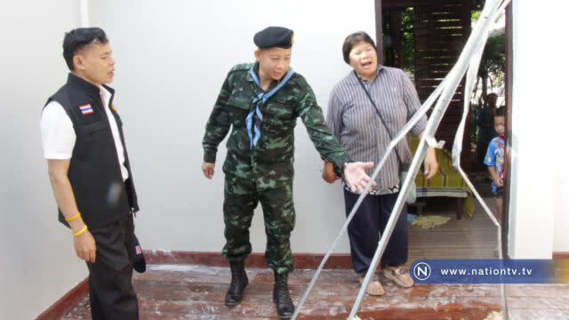 พายุฤดูร้อนถล่มพื้นที่ "แม่ลาว" บ้านเรือนเสียหาย100หลัง