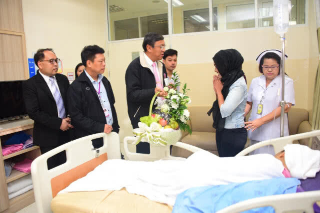 อธิบดีกรมกิจการสตรี โร่เยี่ยมสาวเหยื่อโดนเเฟนหนุ่มไลฟ์สดทำร้าย