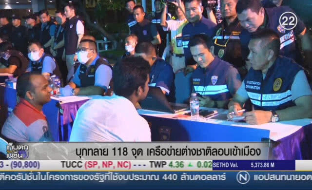 (คลิปข่าว) บุก 118 จุดเครือข่ายต่างชาติลอบเข้าเมือง