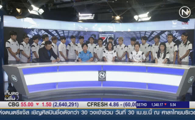 (คลิปข่าว) "ชบาแก้ว" สร้างประวัติศาสตร์ไปฟุตบอลโลก