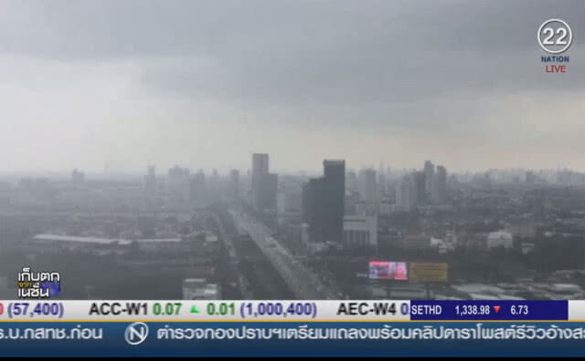 (คลิปข่าว) พายุฤดูร้อนปกคลุม กทม.ฝนตกหนัก น้ำท่วมขัง