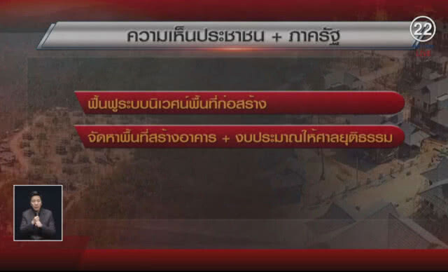 (คลิปข่าว) ชาวเชียงใหม่ ยื่นนายกฯใช้ ม.44 ล้ม "บ้านพักตุลาการ"