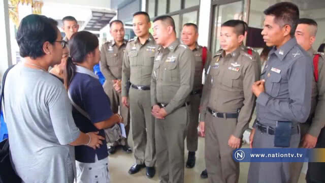ผกก.สำโรงเหนือ ร่วมงานศพเหยื่ออาสาถีบรถ