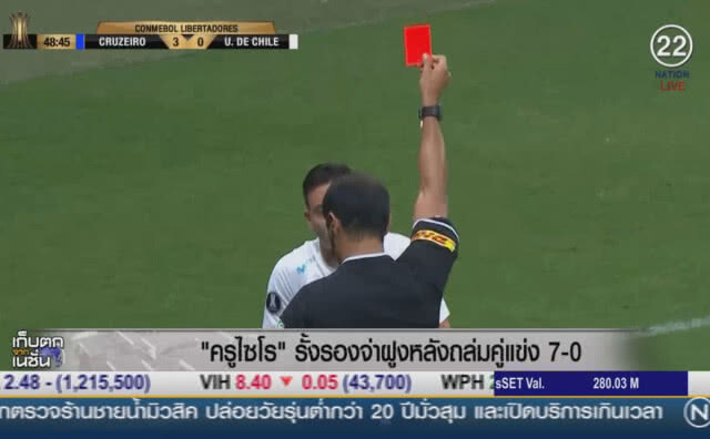 "ครูไซโร" รั้งรองจ่าฝูงหลังถล่มคู่แข่ง 7-0