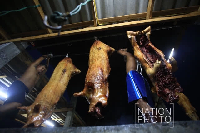 กว่าจะมาเป็น "หมูย่างเมืองตรัง"(ภาพชุด)