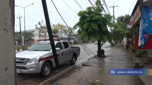 โจรแสบอาศัยช่วงฝนตกลักตัดสายเคเบิลขนาดใหญ่