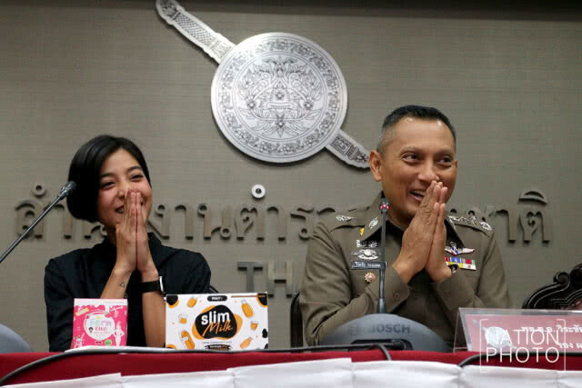 "สายป่าน" เข้าพบตร. ปมรีวิวเมจิกสกิน ออกหมายเรียกอีก 3 "มาร์กี้-ป๊อก-กุ๊บกิ๊บ"