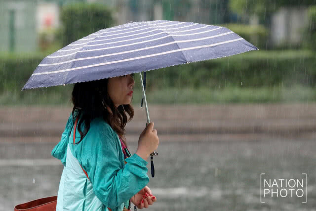 อนุสาวรีย์ชัยฯ ฝนลงหนัก!