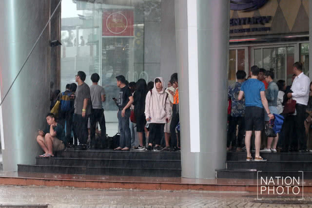 อนุสาวรีย์ชัยฯ ฝนลงหนัก!