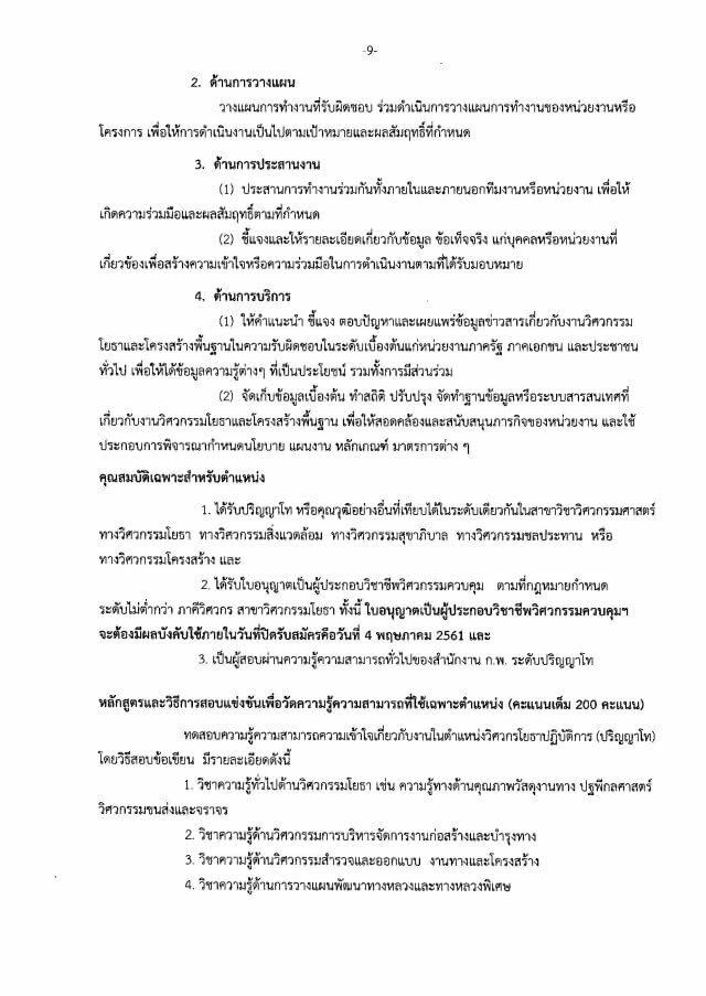 กรมทางหลวง 
เปิดสอบบรรจุงานราชการ
4 ตำแหน่ง  39 อัตรา
ปวส.-ปริญญาโท
รับสมัครวันนี้ - 4 พ.ค.61