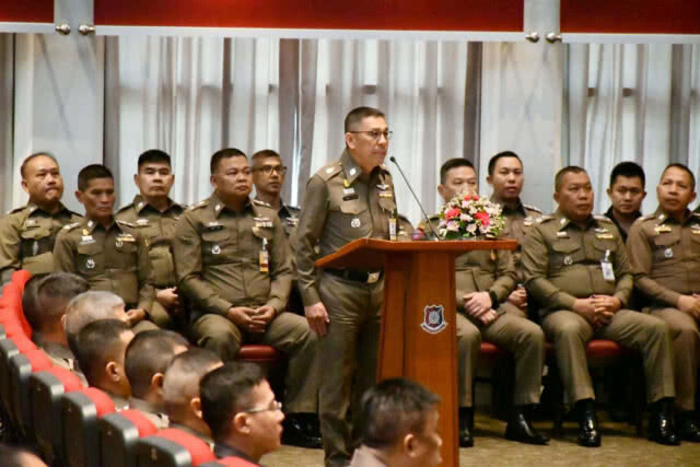 "จักรทิพย์" เปิดโครงการสัมมนาเพิ่มประสิทธิภาพ ผกก. 88 สน.