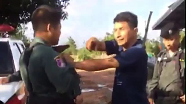 กกล.บูรพาสั่งย้ายด่วน !! ร้อยโทเมาโชว์กึ๋นดึงคอเสื้อ ตชด.12 ส่งกลับต้นสังกัดปราจีนบุรี..!!