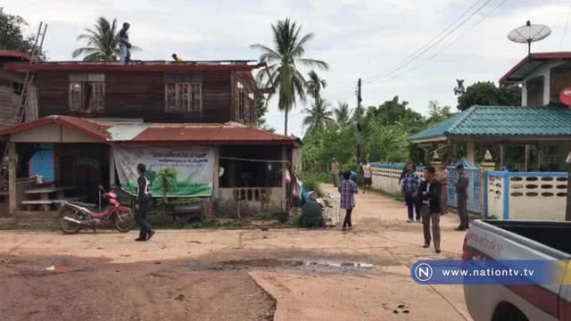 พายุถล่ม! บ้านพังเสียหาย 2 อำเภอ