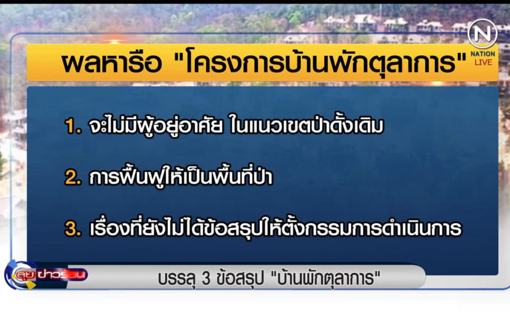 (คลิปข่าว) บรรลุ 3 ข้อสรุป "โครงการบ้านพักตุลาการ" (คลิปข่าว) บรรลุ 3 ข้อสรุป "โครงการบ้านพักตุลาการ"