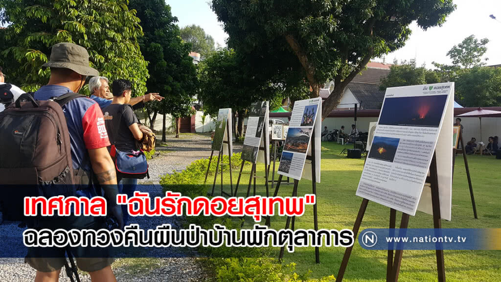 เทศกาล "ฉันรักดอยสุเทพ" ฉลองทวงคืนผืนป่าบ้านพักตุลาการ เทศกาล "ฉันรักดอยสุเทพ" ฉลองทวงคืนผืนป่าบ้านพักตุลาการ