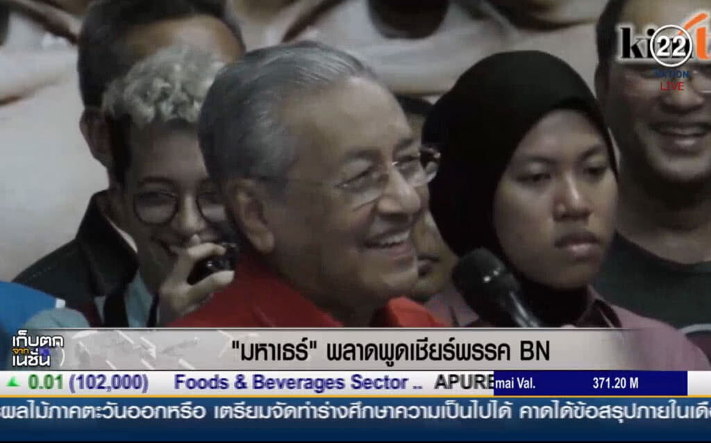 (คลิปข่าว) "มหาเธร์" พลาดพูดเชียร์ให้ประชาชน สนับสนุนพรรครัฐบาล (คลิปข่าว) "มหาเธร์" พลาดพูดเชียร์ให้ประชาชน สนับสนุนพรรครัฐบาล
