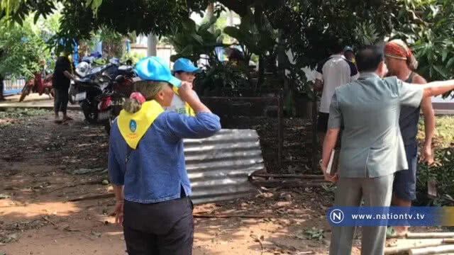 พายุลมแรง "พัด" บ้านพัง15หลัง