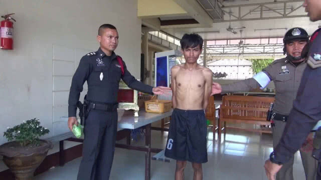 รวบหนุ่มใจบาปอาศัยช่วงมีงานศพบุกทุบขโมยเงินตู้บริจาคในวัด