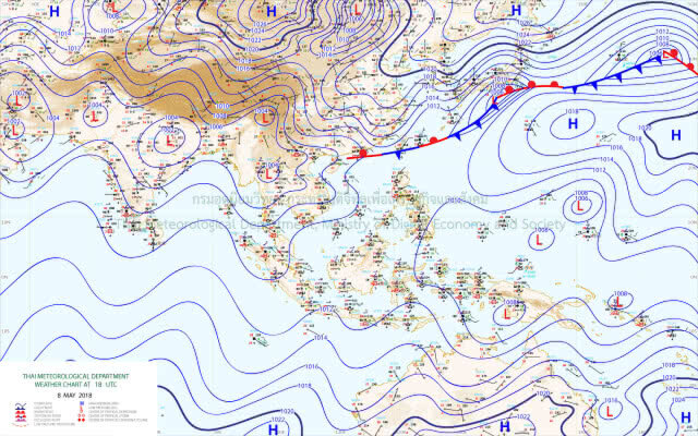 อุตุฯเตือน! ระวังอันตรายจากฝนตกหนัก