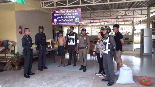 รวบหนุ่มใจบาปอาศัยช่วงมีงานศพบุกทุบขโมยเงินตู้บริจาคในวัด
