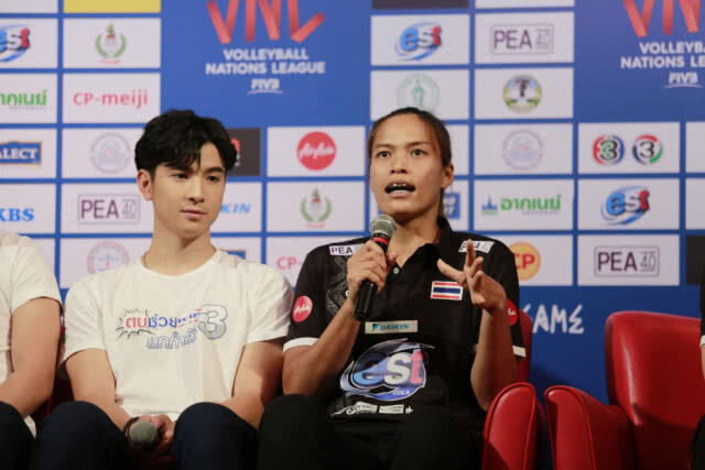 ส่งใจเชียร์!! วอลเลย์สาวไทย ลุยเนชั่นส์ ลีก 2018