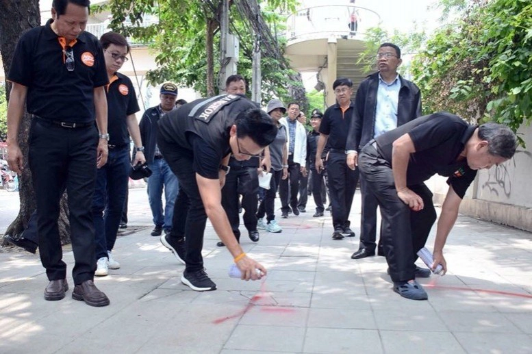 "สกลธี" ลุยตรวจรื้อป้ายผิดกฎหมาย