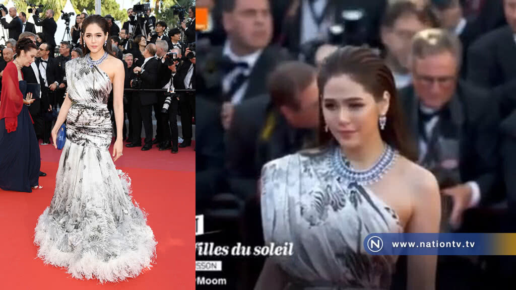 (คลิป) ประดุจเทพี! "ชมพู่" สวยราศีจับ พรมแดงเมืองคานส์ วันที่ 4