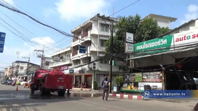 'งูเป็นเหตุ'ขึ้นสายไฟแรงสูงช็อตลุกไหม้สายไฟ-สายโทรศัพท์