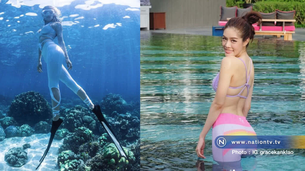 "เกรซ กาญจน์เกล้า" โชว์เซ็กซี่ใต้ทะเล
ดำน้ำ Free Diving งานนี้ไม่เทพจริง ทำไม่ได้! "เกรซ กาญจน์เกล้า" โชว์เซ็กซี่ใต้ทะเล
ดำน้ำ Free Diving งานนี้ไม่เทพจริง ทำไม่ได้!