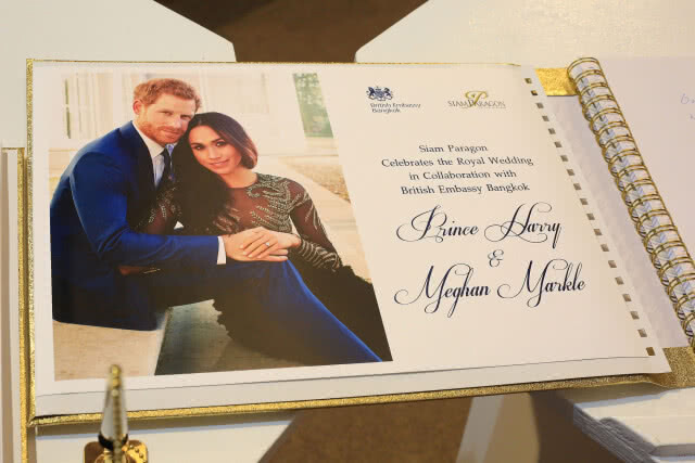 "Siam Paragon Celebrates the Royal Wedding in Collaboration with British Embassy Bangkok" (ภาพชุด)