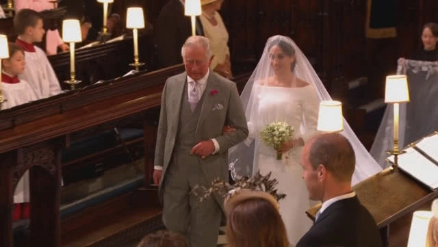 (ภาพชุดใหญ่) พิธีเสกสมรส "เจ้าชายแฮร์รี-เมแกน"