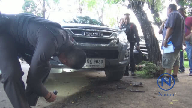 (คลิป) แจ้ง ตร.รถยนต์มีร่องรอยโดนงัด พบเบาะแส"รอยเขี้ยว"จัดเต็มรอบคัน