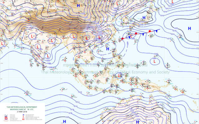 อุตุฯเตือน! ทั่วไทยฝนตกหนัก