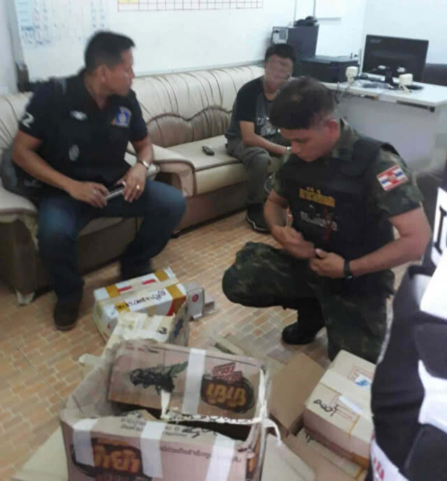 จับหนุ่มเชียงรายขนลูกปืนหมื่นนัด คาดส่งข้ามฝั่ง(มีคลิป)