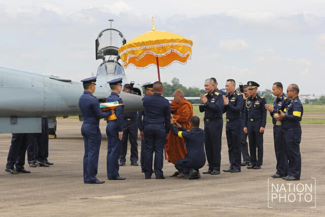 (ภาพชุด) ทอ.เปิดตัว เอฟ-5 ซุปเปอร์ไทกริสต้น อัพเกรดใหม่ 14 ลำ