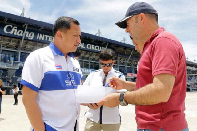 กกท.-สนามช้างฯ-ดอร์นาสปอร์ตสำรวจความพร้อม "พีทีที ไทยแลนด์ กรังปรีด์ 2018"(ภาพ)