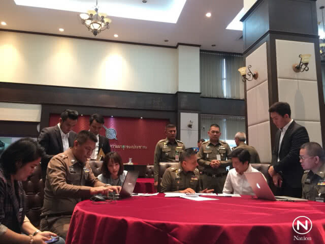 "มาร์ช-แพทตี้" พบ รอง ผบ.ตร. ให้ปากคำรีวิว "เมจิกสกิน"